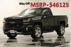 2017 Chevrolet Silverado 1500 MSRP$46125 4X4 2LT Z71 GPS Regular Black 4WD
