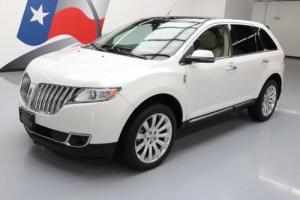2013 Lincoln MKX CLIMATE LEATHER PANO ROOF NAV 20'S Photo