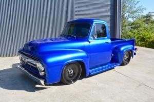1953 Ford F100 Pickup 454ci Mustang II 20” Mobsteel Mod Plate - Camaro Chevrolet Photo
