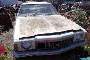 1977 Holden HX Utility, runs and drives, 6 cyl, 3 on tree, good for parts only Photo