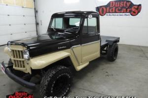 1959 Willys Pickup Body Int VGood 226 I6 3spd Photo