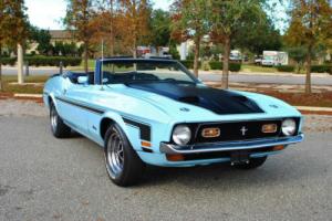 1972 Ford Mustang Convertible 351 V8 4-Speed Documented Restoration! Photo