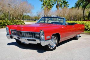 1967 Cadillac DeVille Convertible Absolutely Gorgeous Caddy! One Owner! Photo