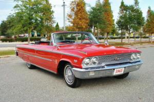 1963 Ford Galaxie 500 Convertible 'Z' Code 390 Big Block 4-Speed!