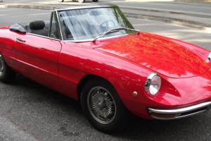 1969 Red Alfa Romeo 1750 Spider Veloce