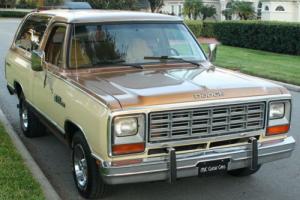 1985 Dodge Ramcharger PROSPECTOR - 7K MILES Photo