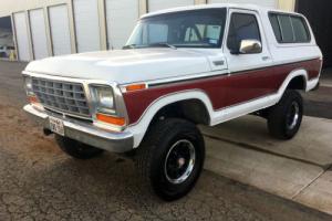 1979 Ford Bronco 1979 FORD BRONCO CONVERTIBLE Photo