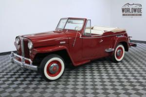 1948 Willys JEEPSTER FRAME OFF RESTORATION RARE Photo