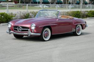 1957 Mercedes-Benz SL-Class STRAWBERRY RED 190SL ROADSTER