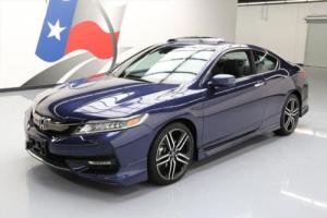 2016 Honda Accord TOURING COUPE SUNROOF NAV HTD LEATHER Photo