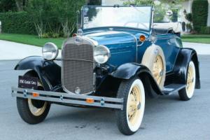 1930 Ford Model A RUMBLE SEAT ROADSTER RESTORED Photo