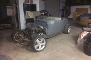 Unfinished 1932 ford roadster 5.4ltr quad cam 260boss motor tremac 6speed manual Photo