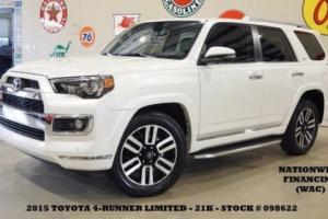 2015 Toyota 4Runner Limited 4X2 ROOF,NAV,BACK-UP,HTD/COOL LTH,3RD ROW,21K! Photo