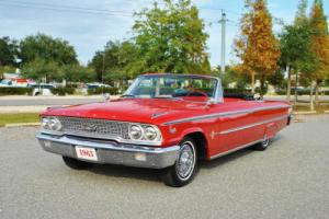 1963 Ford Galaxie 500 Convertible 'Z' Code 390 Big Block 4-Speed!