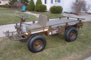 1969 M274 Military Mule 4 Wheel Drive Electric Start Rare Side By Side Photo