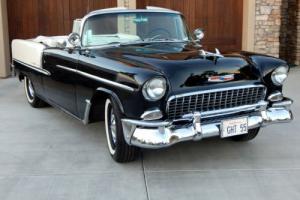 1955 Chevrolet Bel Air/150/210 V8 4-Speed Power Pack Convertible Photo