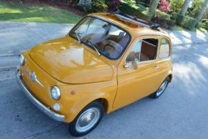 1967 Fiat 500 Ragtop Collector's SEE VIDEO!! Photo