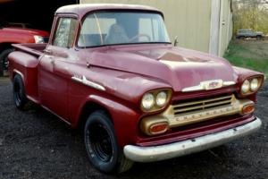 1958 Chevrolet Other Pickups OTHER APACHE C10 3100 STEPSIDE V8 TRUCK CHEVY