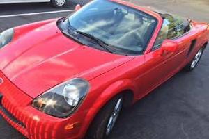2001 Toyota MR2 fuel injected