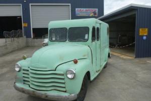 1949 Chevrolet Delivery Short Van 3800 rare suit Ford F100 truck patina builder Photo