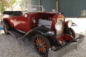 1929 Buick Tourer 116 silver series, in need of total restoration, will run.