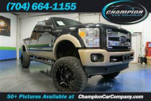 2012 Ford F-250 King Ranch, Navigation, Back Up Camera, 6in Lift