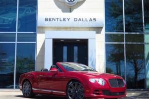 2015 Bentley Continental GT Speed Convertible Photo