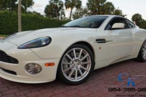 2006 Aston Martin Vanquish COUPE SUPER RARE ONLY 3,519 MILES LIKE NEW! Photo