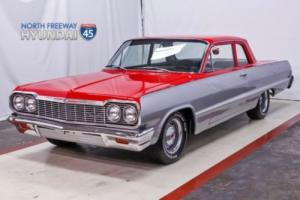 1964 Chevrolet Bel Air/150/210 Red Over Silver 350 V8 Photo