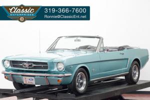 1965 Ford Mustang Convertible A Code 289 V8 4 Speed Manual Photo