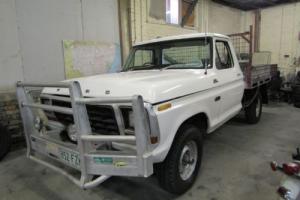 Ford F100 4X4 351cc*NO RESERVE*1980,Manaul,Tipper,Drives, needs restoration