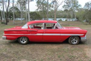1958 Chevy Biscayne V8, 350 Turbo 3 Speed Automatic