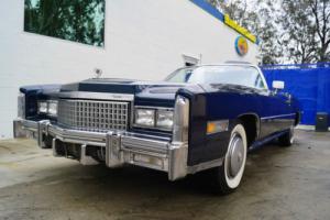 1975 Cadillac Eldorado CONVERTIBLE IN 'COMMODORE BLUE METALLIC'