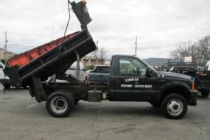 2001 Ford F-550 4x4 Dump Plow 7.3 Diesel Low Miles NO RESERVE Photo