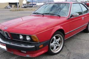 1987 BMW 6-Series Photo