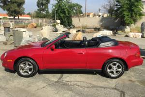 1997 Toyota Celica CONVERTIBLE CORROSION FREE RED LOW MILE Photo