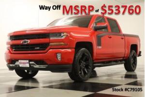 2017 Chevrolet Silverado 1500 MSRP$53760 4X4 2LT GPS Rally 2 Red Crew 4WD Photo