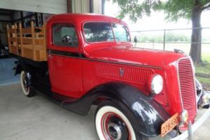 1937 Ford truck stake bed
