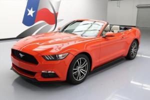 2015 Ford Mustang ECOBOOST PREMIUM CONVERTIBLE AUTO Photo