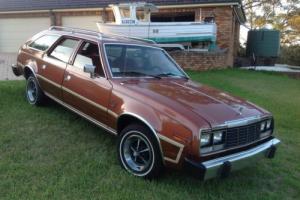 AMC Hudson Rambler 1982 CONCORD WOODY WAGON IMMACULATE CONDITION Photo
