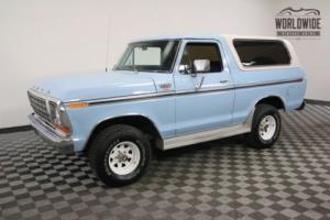 1979 Ford Bronco RANGER XLT TIME CAPSULE COLLECTOR RARE Photo
