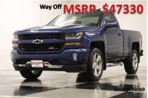2017 Chevrolet Silverado 1500 MSRP$47330 4X4 LT Camera Deep Ocean Blue GPS Reg 4WD