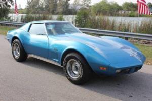 1973 Chevrolet Corvette T-TOP MATCHING # ENGINE 4 SPEED MANUAL Photo