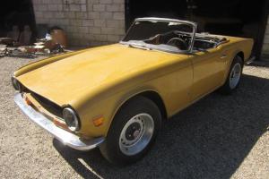  Triumph TR6 1972 For restoration LHD. Perfect Project. 