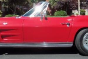 1963 Chevrolet Corvette Sting Ray Convertible Photo