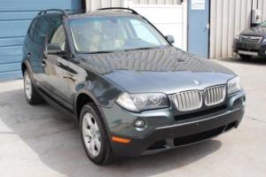 2008 BMW X3 3.0si Premium Package Automatic All Wheel Drive SUV 24 mpg