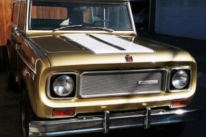 1970 International Harvester Scout Gold SR2 V8, 1 of 500 Made