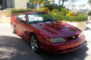 1995 Ford Mustang GT CONVERTIBLE  WITH 27K MILES Photo