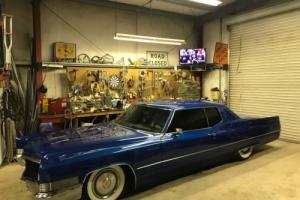 1970 Cadillac DeVille Not bagged lowered , hot rod , custom, white walls