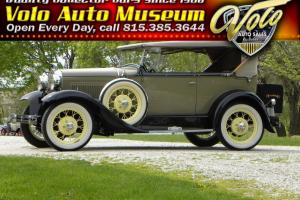 1931 Ford Model A Deluxe 2Dr Phaeton